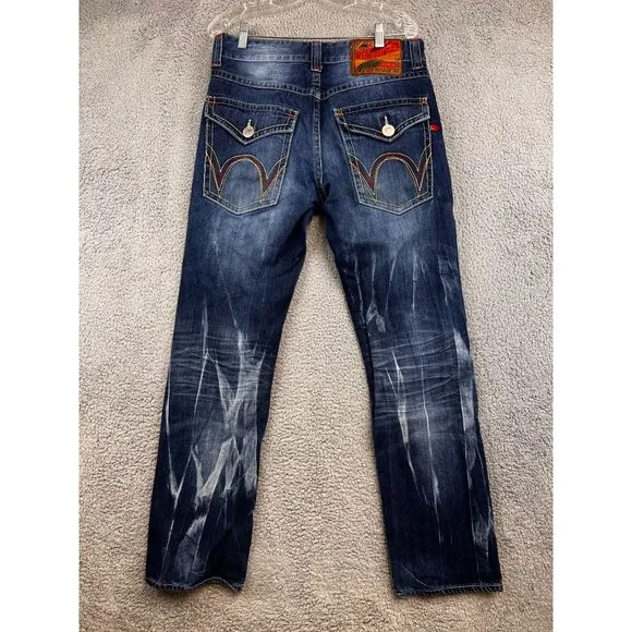 Edwin 505 Straight Leg Slim jean blue size 34