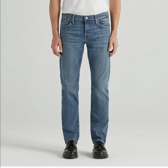 Edwin Ultra Dark Wash Straight Leg Jeans