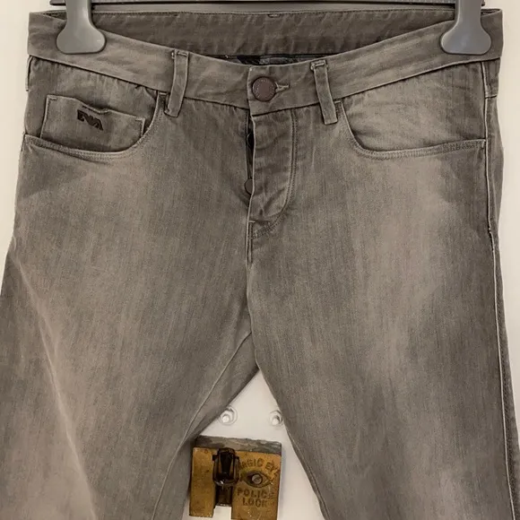 MEN’S EMPORIO ARMANI GREY SKINNY JEANS SIZE 31