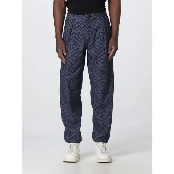 Emporio Armani Pants Men Blue
          
      NWT