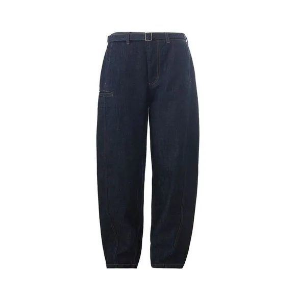 Emporio Armani Loose Fit Denim With Belt on Men's Waist
          
      NWT