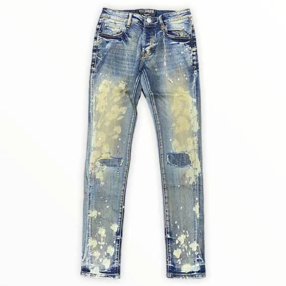 NEW EN NOIR men's vicious jean in vintage paint
          
      NWT