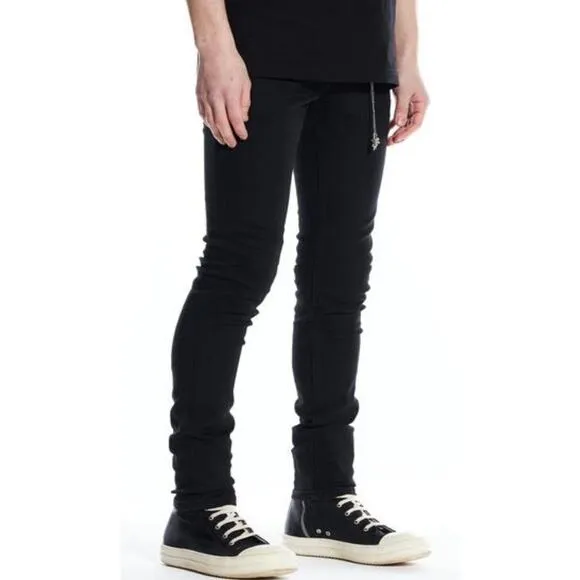 En Noir Men's Cash Black Skinny Fit Stretch Denim Jeans
              
      NWT