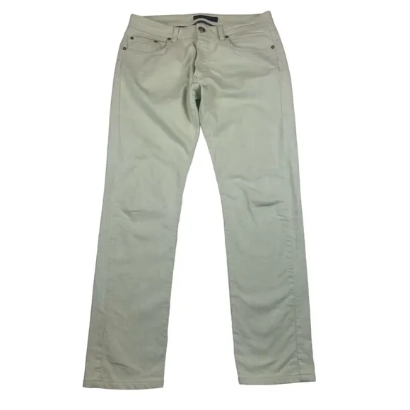 ETRO Milano Italy Straight Leg Jean Light Green