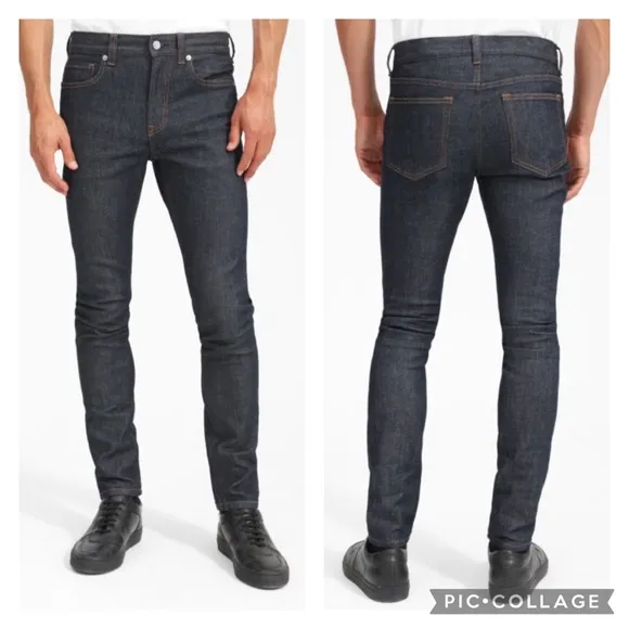 EUC Men’s Everlane Mid Dark The Skinny Fit Jeans