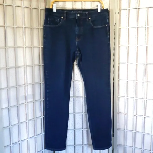 Everlane uniform slim  mens blue jeans 34
