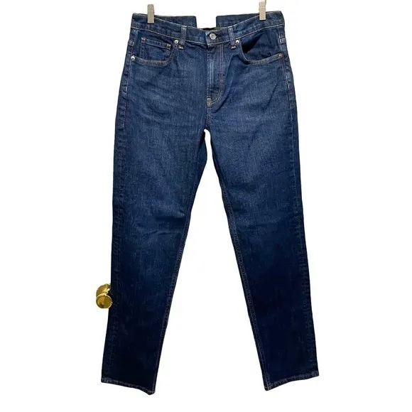 Everlane Men's Medium Wash The Relaxed 4-Way Stretch Size 33X32