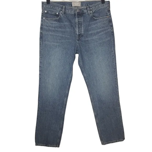 Everlane The Everybody Vintage Jean Worn-In Blue MW-RDJ-4495 E10 M35/W33 Unisex