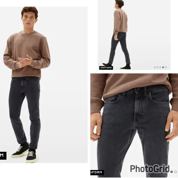 The Slim 4 way Stretch Organic Jean| Uniform