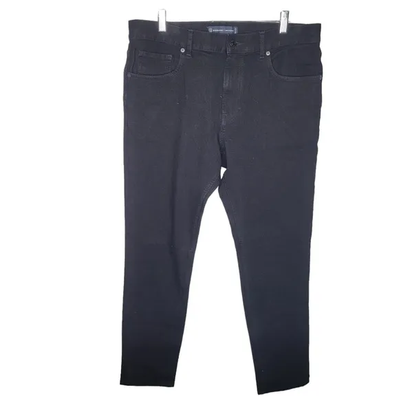 NWT Everlane Uniform the skinny jean Fit Black Jeans mens sz 36x32 high stretch
          
      NWT