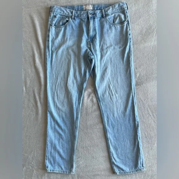 𝅺everlane men’s The Summer Jean light Blue 100% cotton Size 38x32