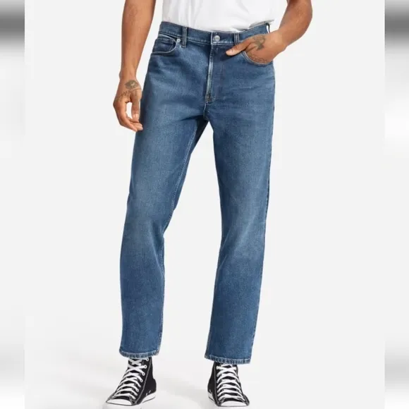Everlane Uniform Organic Cotton Denim Jeans 40×32