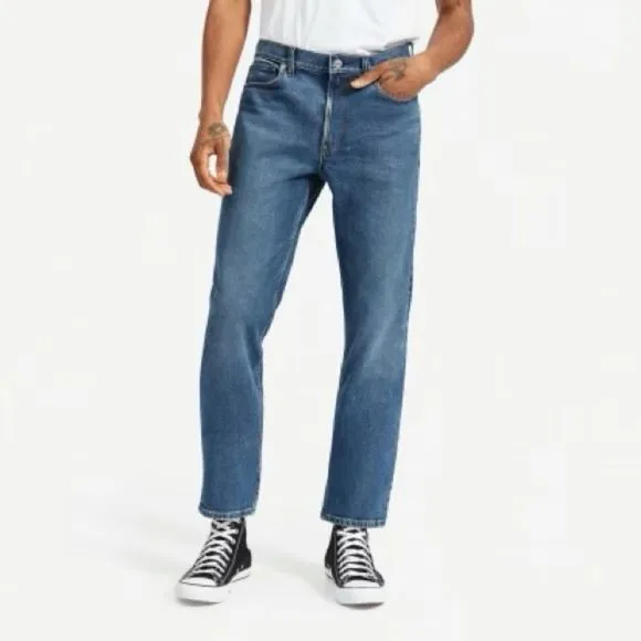 Everlane indigo fade mens uniform jean