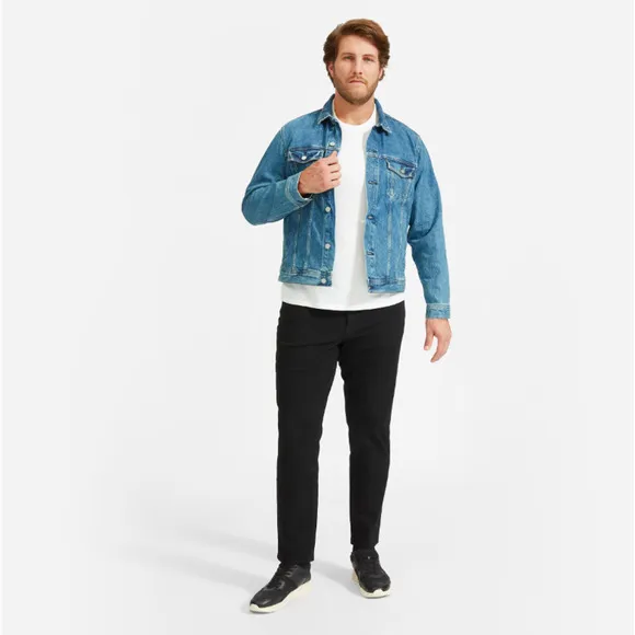 Everlane Mens Uniform The Athletic Jeans 38 x 32 Black NWT
          
      NWT