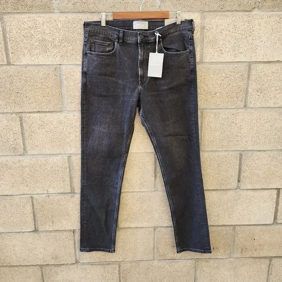 EVERLANE Faded Black Slim Jeans Mens Size 36 NEW
          
      NWT
