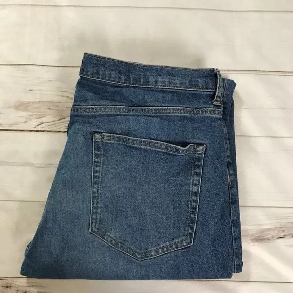 Everlane Mens Blue Comfort Straight Jeans Sz 36/32