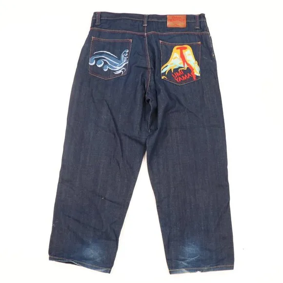 Vintage EVISU Umi Yama Sea Mountain Denim Jeans