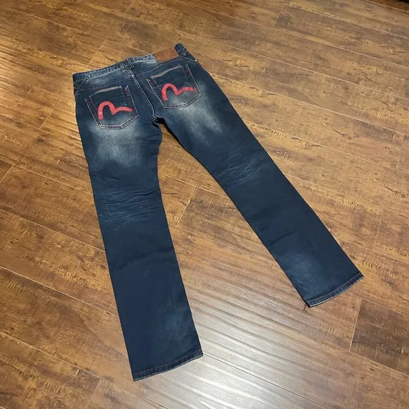 Vintage EVISU perfect condition size 36 Korea fits USA 33-34