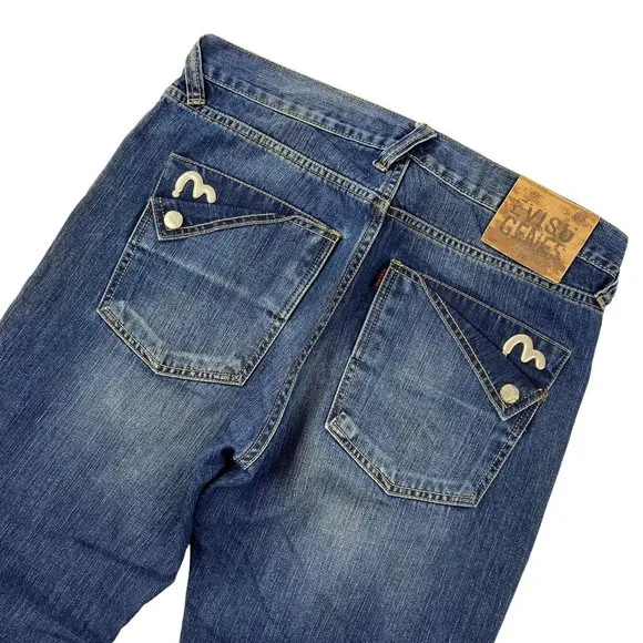 OG Evisu Diacock Logo Denim
