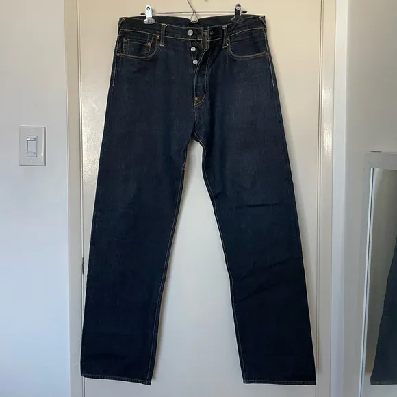 Evisu indigo jeans