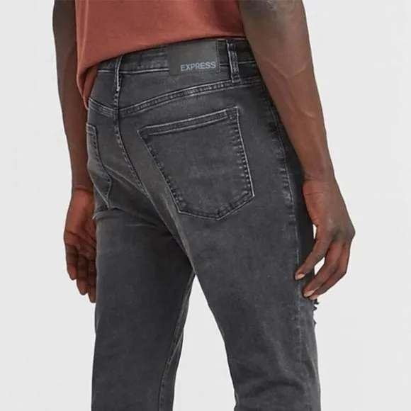 EXPRESS Jeans Mens Hyper Stretch Distressed Slim New without tag
          
      NWT