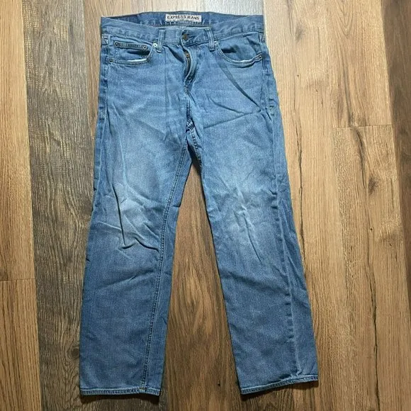 Express Kingston Classic Straight Leg Jeans Size 31x30