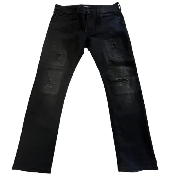 EXPRESS men’s slim skinny distressed jeans size 34/30