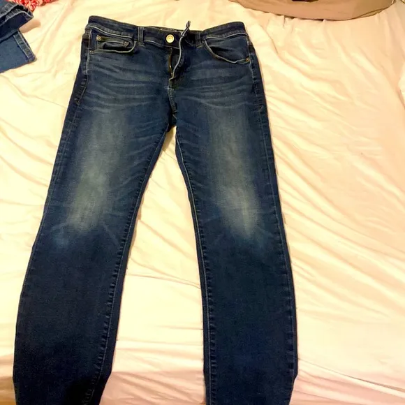Express hyper stretch, slim skinny, men’s jeans, 32×32