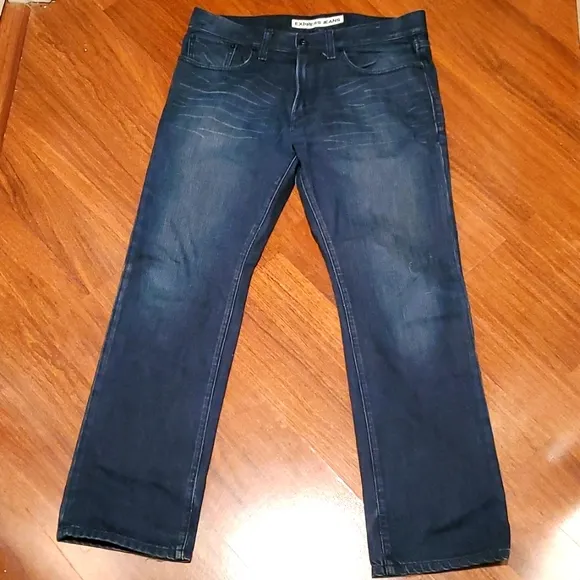 Express Jeans ROCCO Slim Fit Straight Leg Men's Denim Jeans - Size 32 X 30