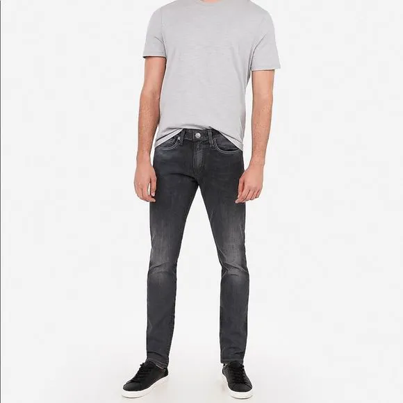 ✨4xHP✨Skinny Gray Hyper Stretch Jeans✨