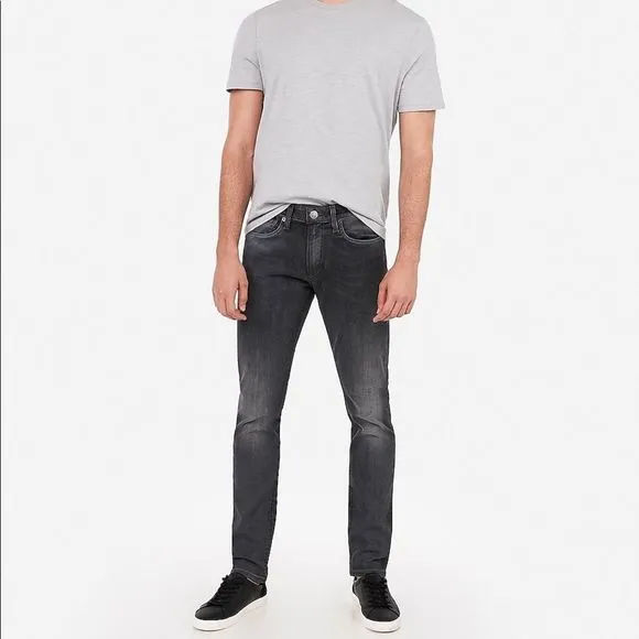 ✨4xHP✨Skinny Gray Hyper Stretch Jeans✨