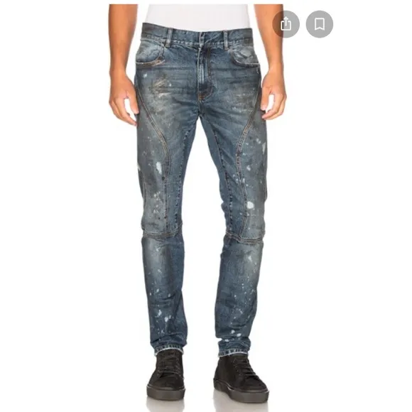 Faith Connexion 28 Run Bleach Denim Jeans