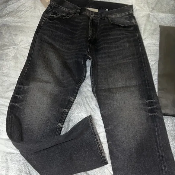 New Fear of God jeans. Baggy fit. Very stylish distressed high quality denim.
          
      NWT