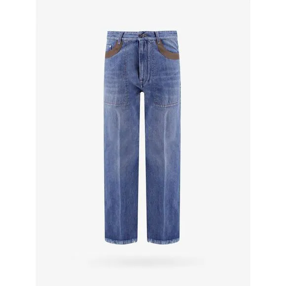 FENDI MAN  Denim jeans with back logo patch
          
      NWT