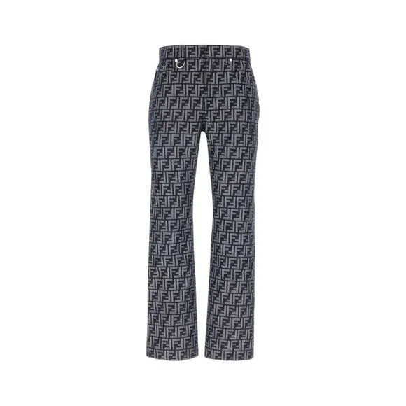 FENDI Embroidered denim jeans
          
      NWT