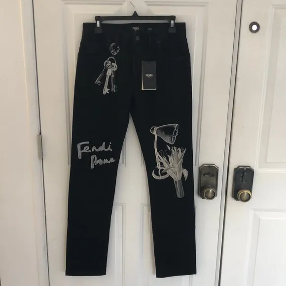 Fendi denim regular Black Martini and Nero
          
      NWT