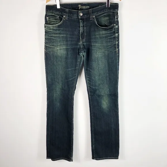 [FIDELITY] Sabbath Rinse Straight Jeans