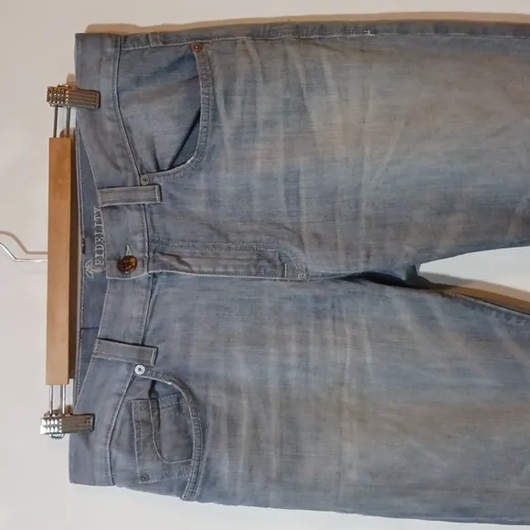 Fidelity Impala Voodoo Ghost slim straight leg jeans 33/30