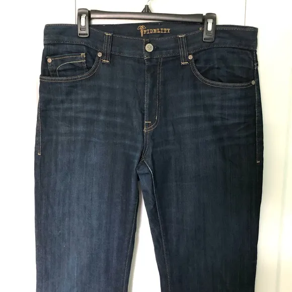 Fidelity men’s 50-11/34 jeans