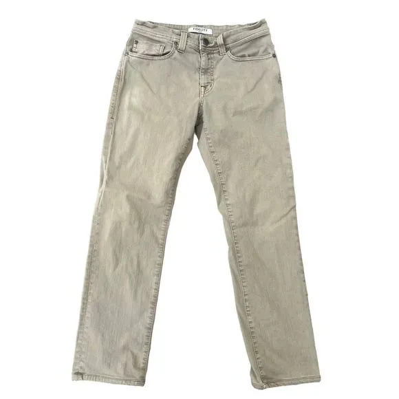 Fidelity denim Jimmy Belmont- khaki jeans size 29 slim fit