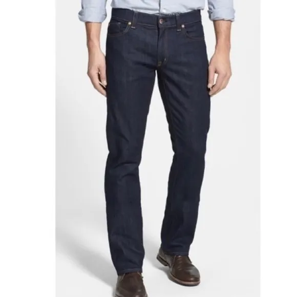Fidelity Impala Straight Leg Town Rinse 35 Waist dark wash