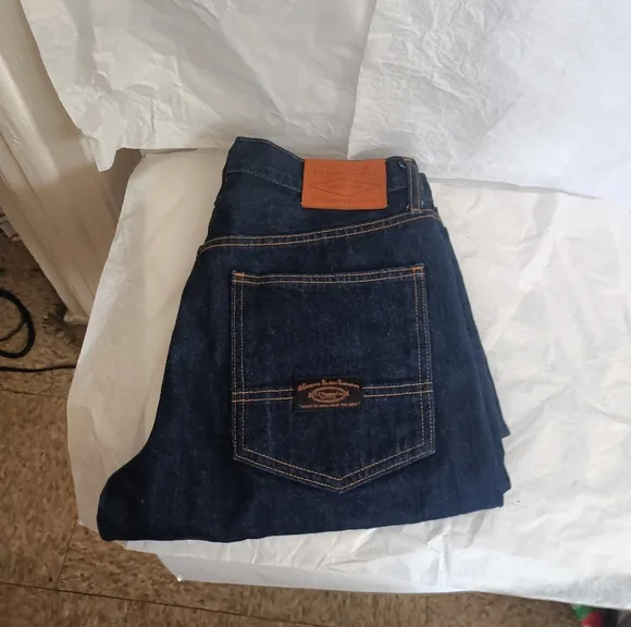 FILSON MEN'S  Raw selvedge men's double knee Jens 38*29 made in USA cotton