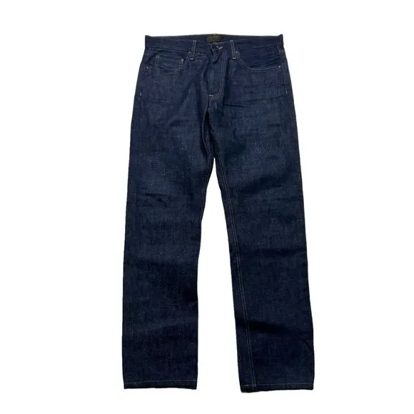 CC Filson Co Jeans Muleskinner Mens Size 34 X 34 Raw Indigo Denim Dark Wash