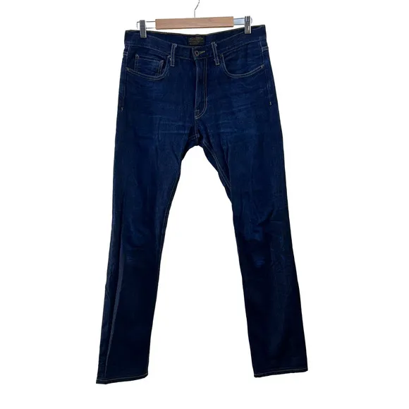 CC Filson Co. Rail Splitter Jeans Mens 31X33 Dark Wash Selvedge Sewn in USA $200
