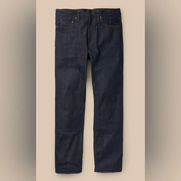 NWT Filson Bullbuck Double Front Jeans Raw Indigo Men's Size 28 x 33 Made in USA
              
      NWT