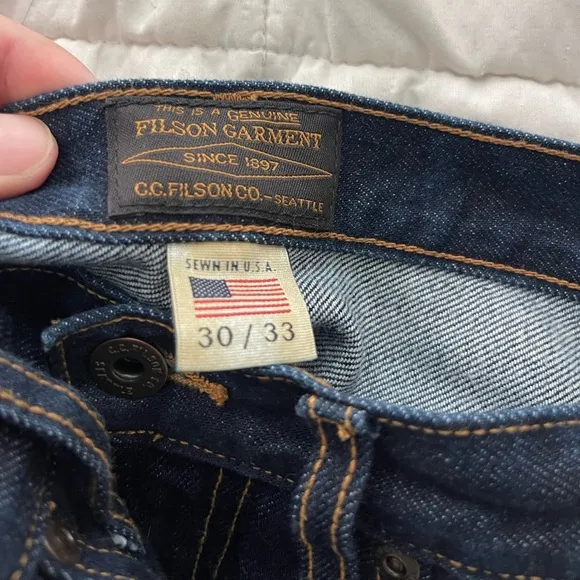 Filson Indigo Denim Jeans