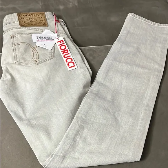 Fiorucci Cream Jeans
              
      NWT