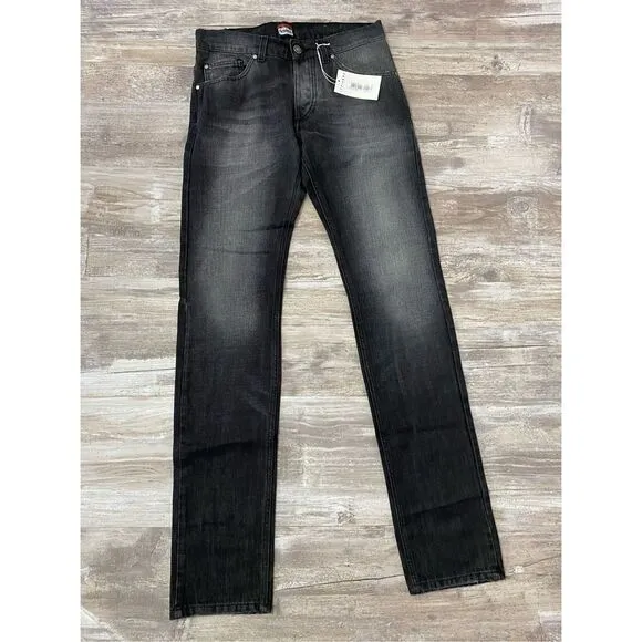 Fiorucci Regular Straight Jeans Black Mens Sz US 29 NWT
              
      NWT