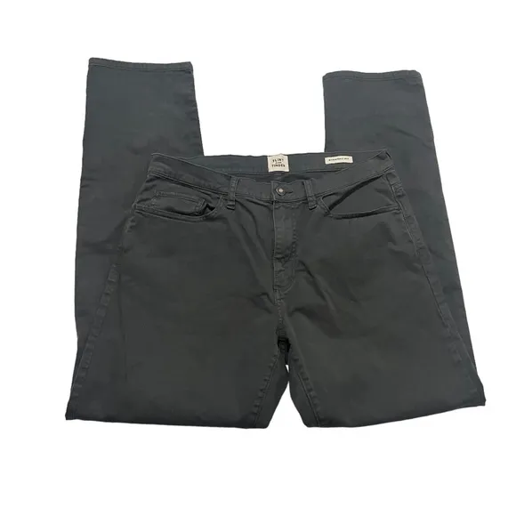 Flint and Tinder | Straight Fit Grey Jeans