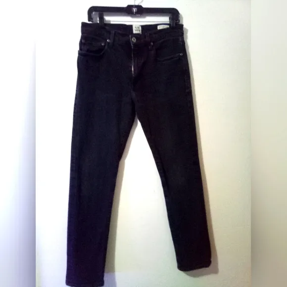 Flint And Tinder straight fit Stone wash black jeans size 31